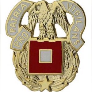 USGI US Army Signal Corps Unit Crest DUI PRO PATRIA VIGILANS EXCELLENT